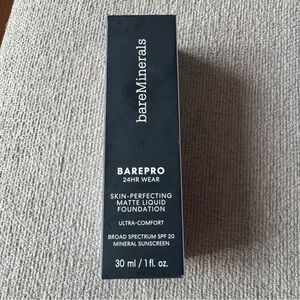 🛑SOLD🛑bareMinerals BAREPRO 24 Hr Skin-Perfecting MATTE Liquid Foundation